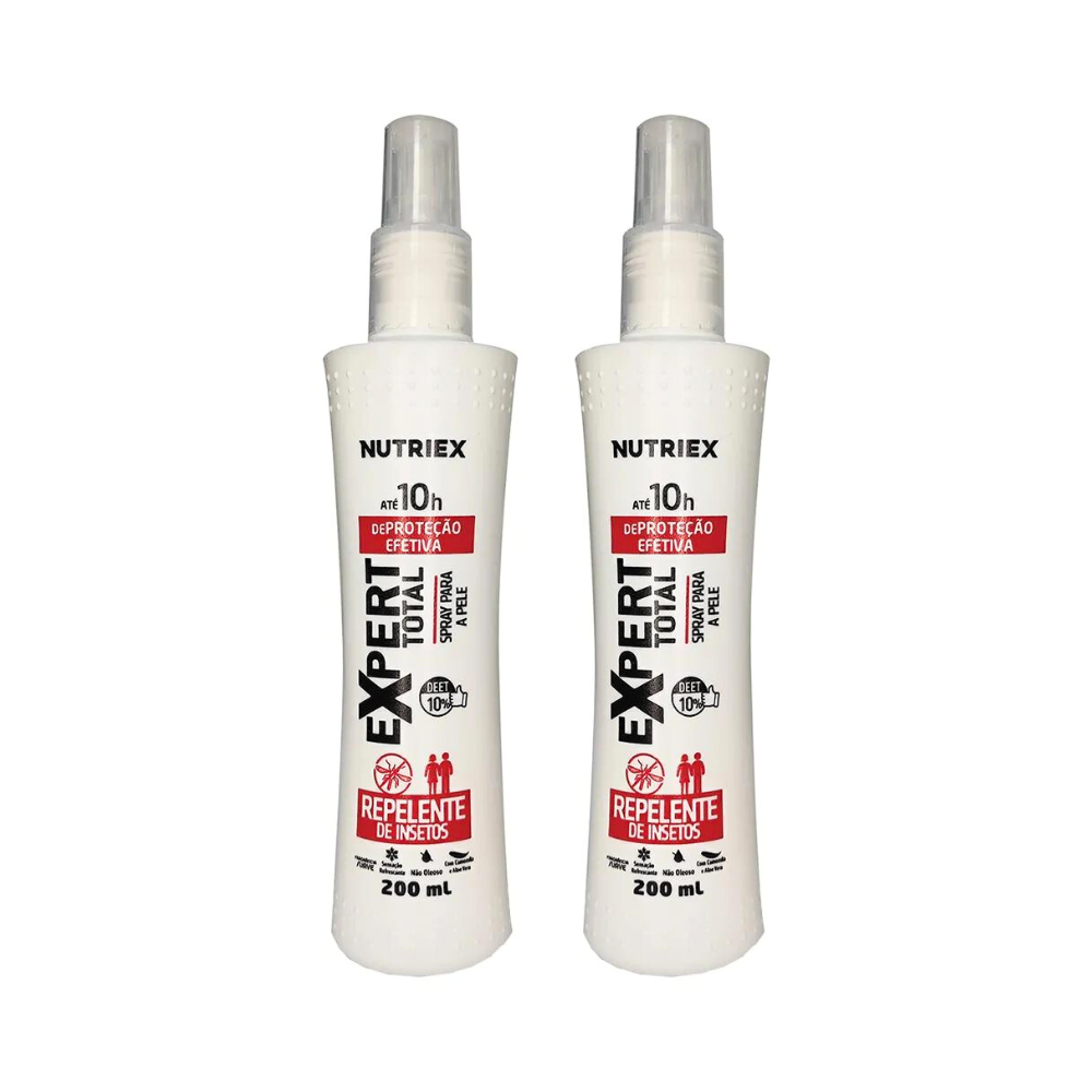 Kit 2 Repelente De Insetos (Mosquito) Spray 10h Expert 200ml