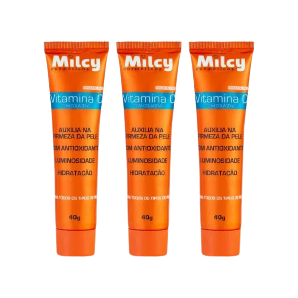 Milcy Facial - Sérum Colágeno e Vitamina C 40g