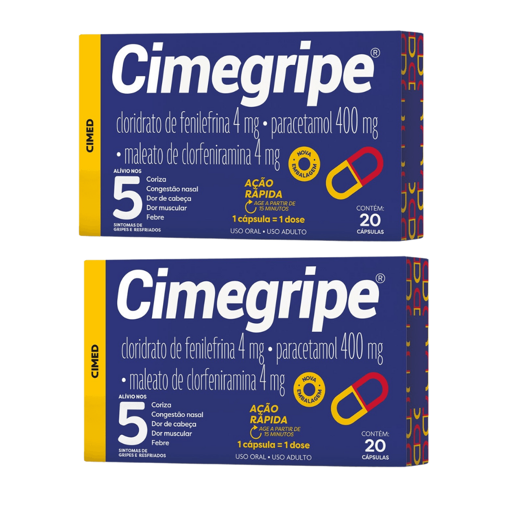 Cimegripe 20 Cápsulas